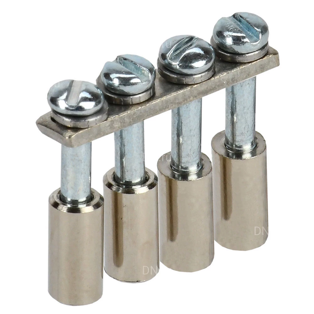 Перемычка в сборе IEK 2.5мм2 4PIN для колодки клеммной CTS, количество контактов - 4, сечение - 2.5мм2, цвет - серый, YCT10-00-K03-002-A-4P