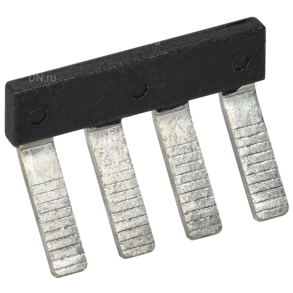 Перемычка гребенчатая IEK 6мм2 3PIN для колодки клеммной CTS, количество контактов - 3, сечение - 6мм2, цвет - черный, YCT10-00-K03-006-EC-3P