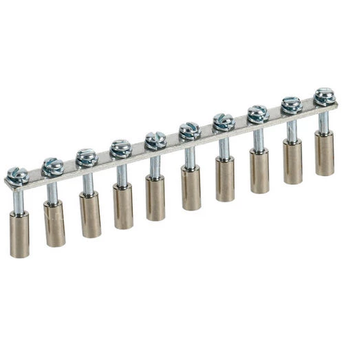 Перемычки в сборе IEK для колодки клеммной CTS, количество контактов - 2-10, сечение - 2.5-70мм2, цвет - серый