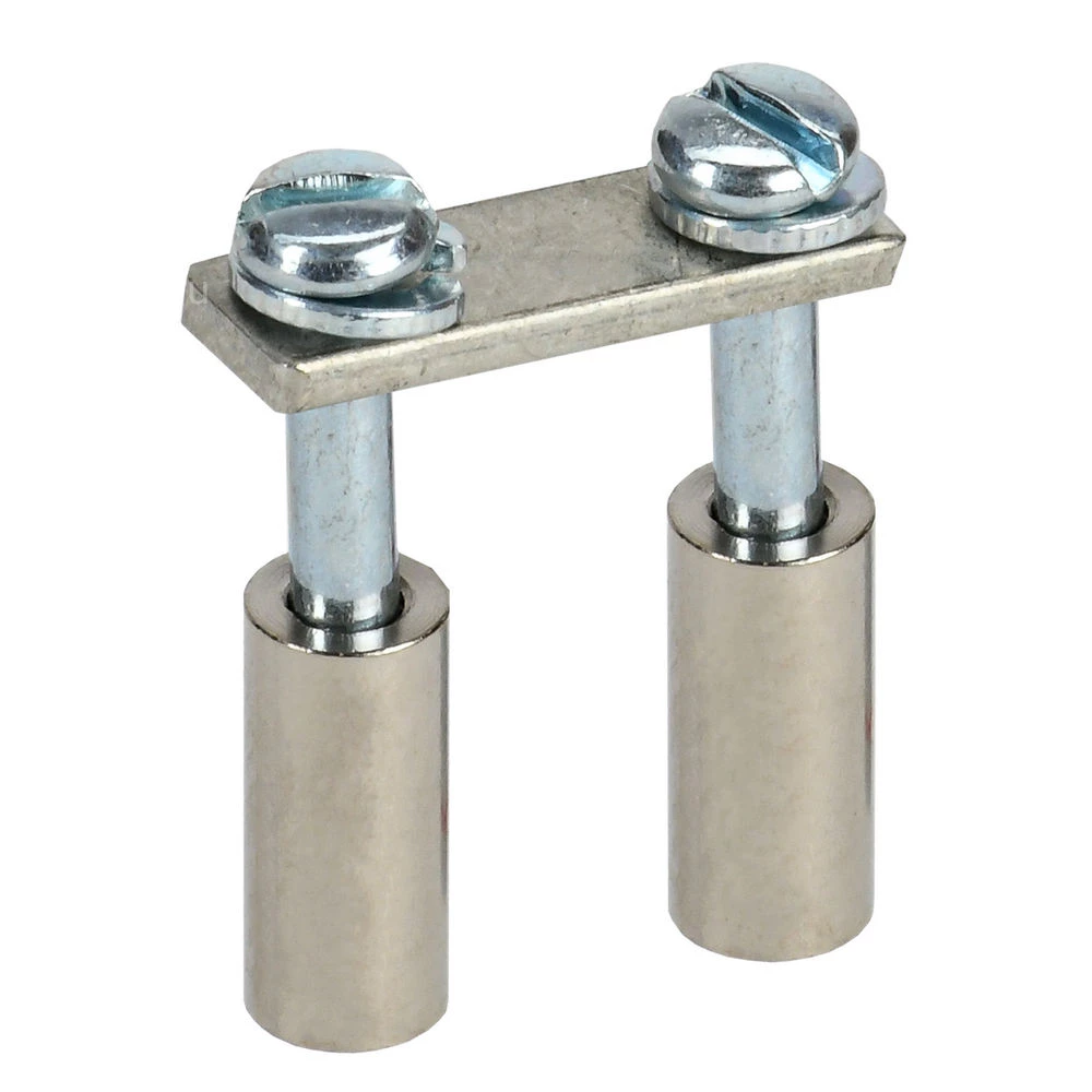 Перемычка в сборе IEK 16мм2 2PIN для колодки клеммной CTS, количество контактов - 2, сечение - 16мм2, цвет - серый, YCT10-00-K03-016-A-2P