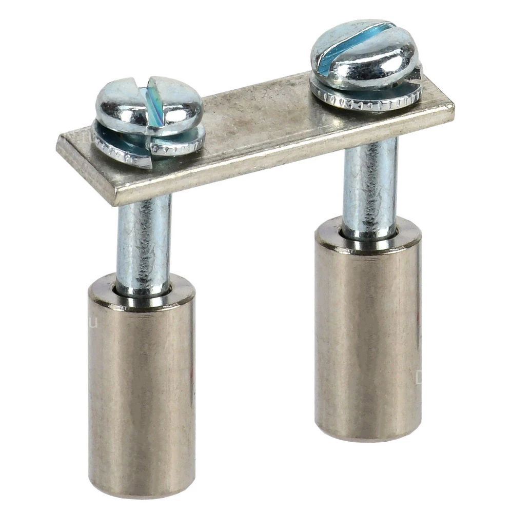 Перемычка в сборе IEK 35мм2 2PIN для колодки клеммной CTS, количество контактов - 2, сечение - 35мм2, цвет - серый, YCT10-00-K03-035-A-2P