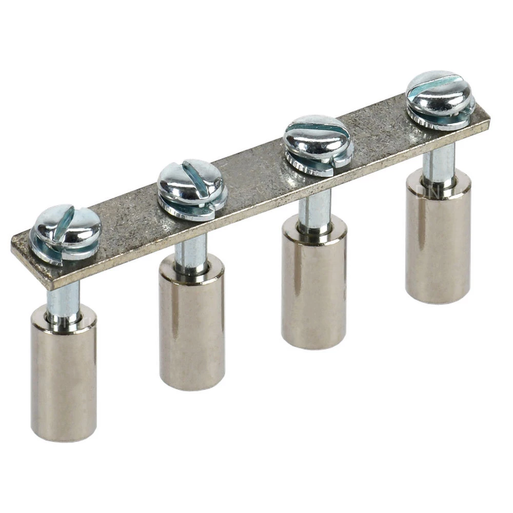 Перемычка в сборе IEK 35мм2 4PIN для колодки клеммной CTS, количество контактов - 4, сечение - 35мм2, цвет - серый, YCT10-00-K03-035-A-4P