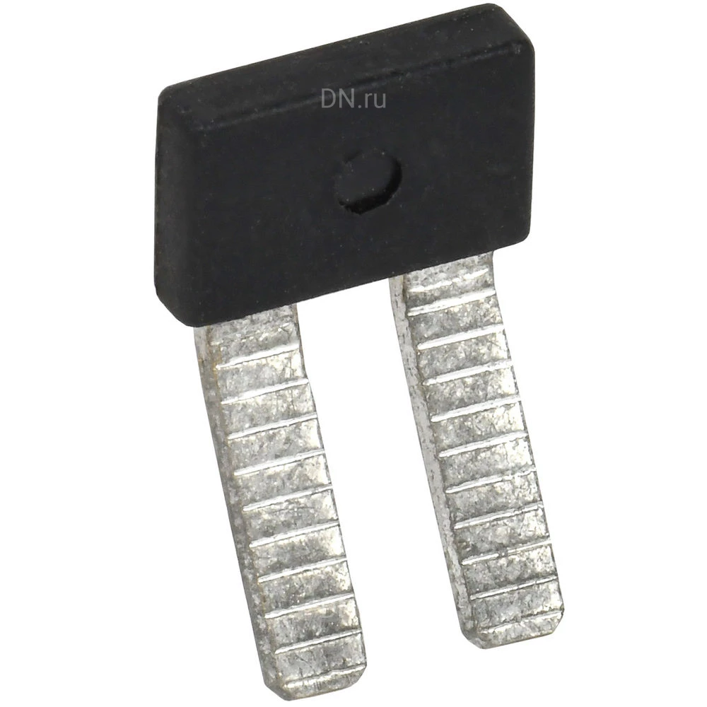 Перемычка гребенчатая IEK 4мм2 2PIN для колодки клеммной CTS-ML/MC-PEN/DT, количество контактов - 2, сечение - 4мм2, цвет - черный, YCT13-00-2-K03-004-EC-2P