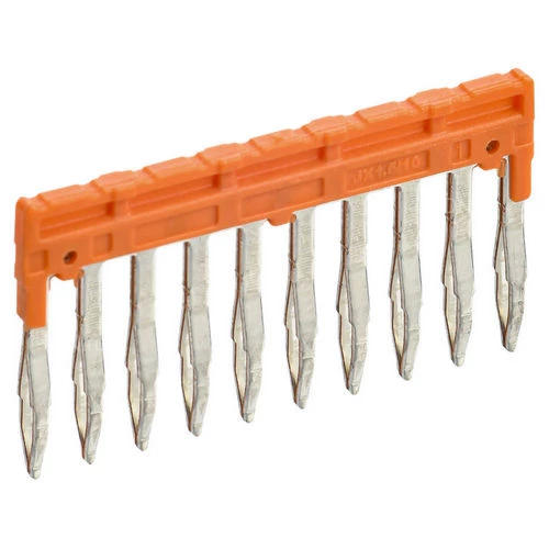 Перемычки втычные IEK ARMAFIX для клемм CP/СY/CX, количество контактов - 2-10, сечение - 1.5-4мм2, цвет - оранжевый