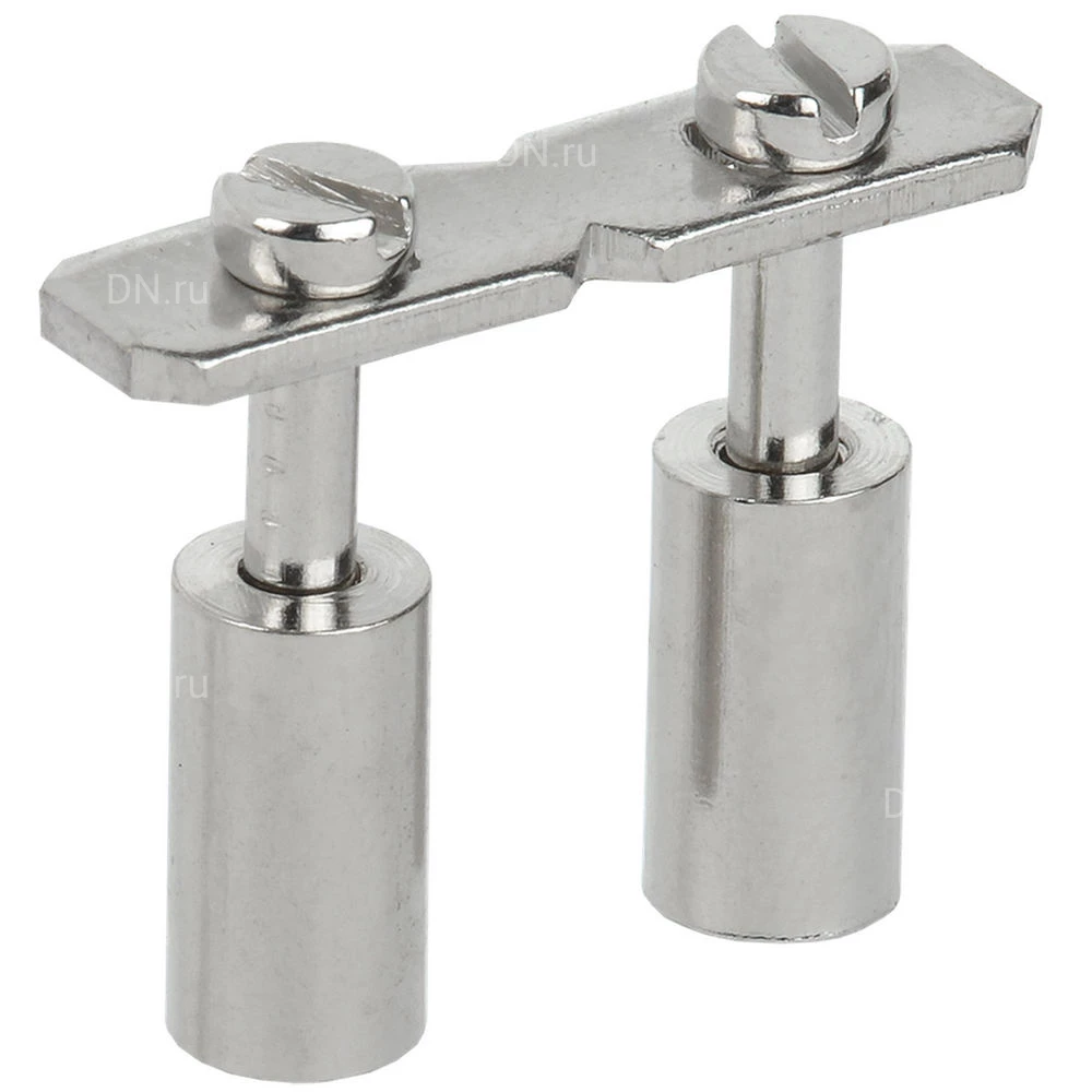 Перемычка центральная IEK 16мм2 2PIN для КВИ, количество контактов - 2, сечение - 16мм2, цвет - серый, YZN30Q-016-2P (кратно 100шт)