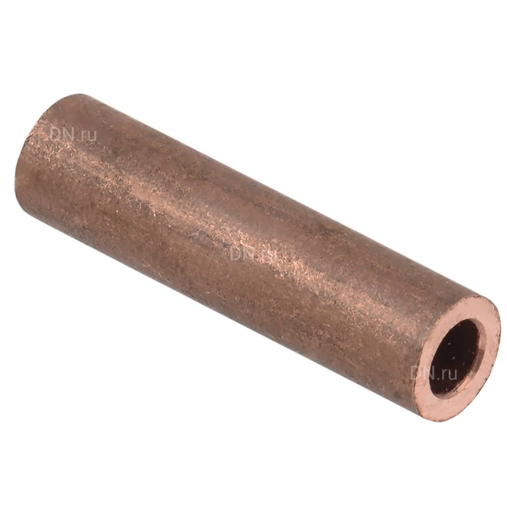 Гильза медная IEK ГМ-6-4 ГОСТ 23469.3, сечение - 6мм2, внутренний диаметр - 4мм2 UGT11-006-04