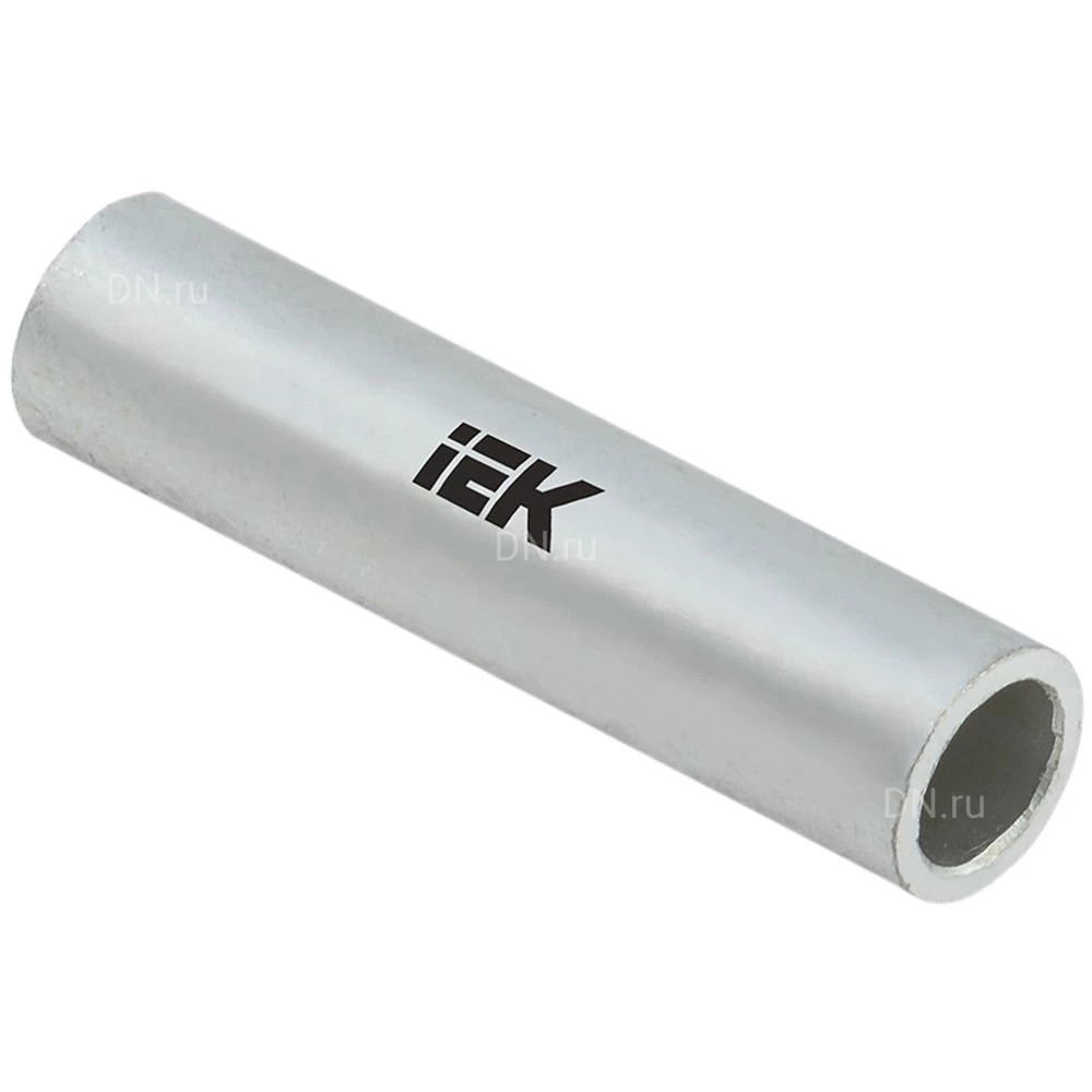 Гильза медная луженая IEK ГМЛ-25-7 ГОСТ 23469.3, сечение - 25мм2, внутренний диаметр - 7мм2 UGTY11-025-07