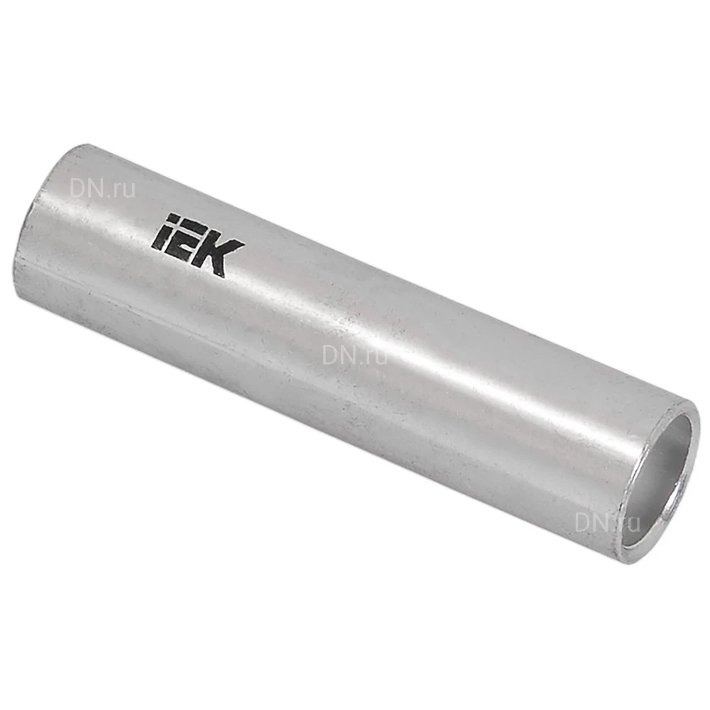 Гильза медная луженая IEK ГМЛ-1.5 соединительная, сечение - 1.5мм2, материал корпуса - медь UGTY10-001-01