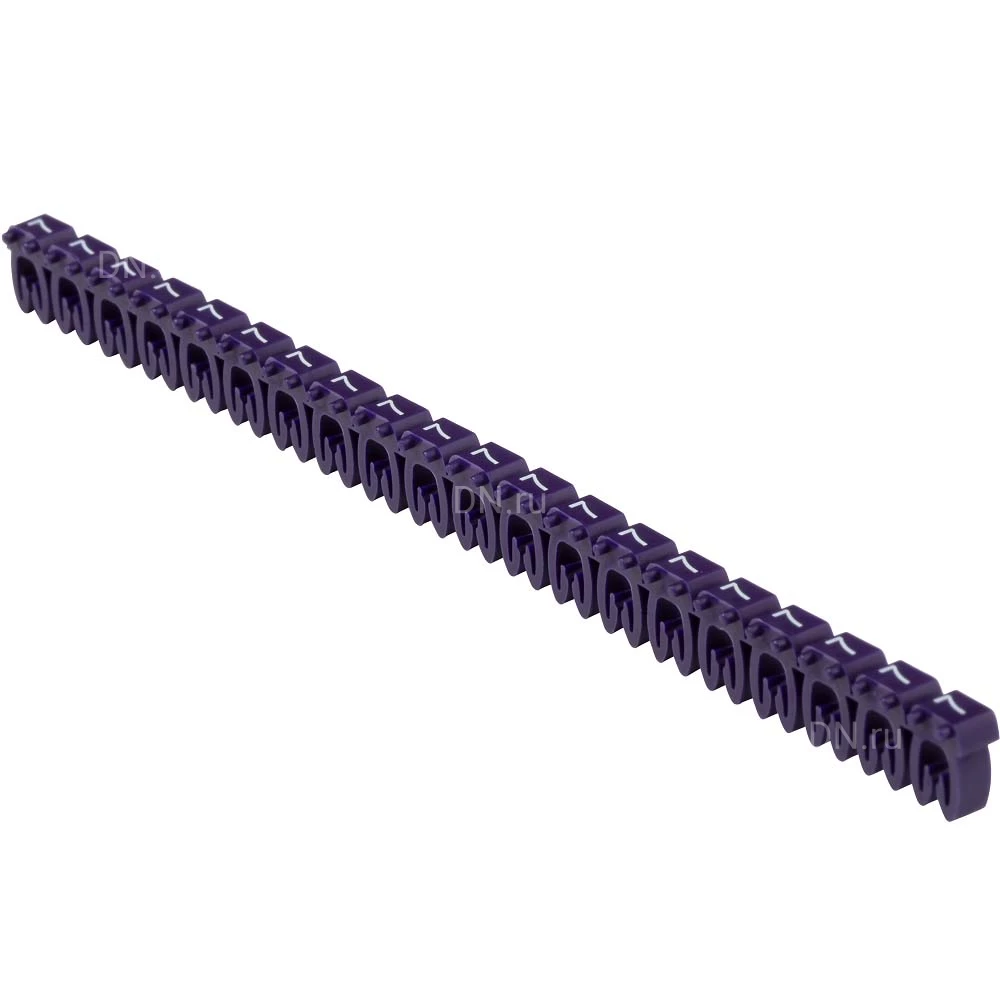 Маркер IEK открытого типа KE символ «7» для кабелей 4-6кв.мм, 1 упаковка (500шт), UMK-KE3-7