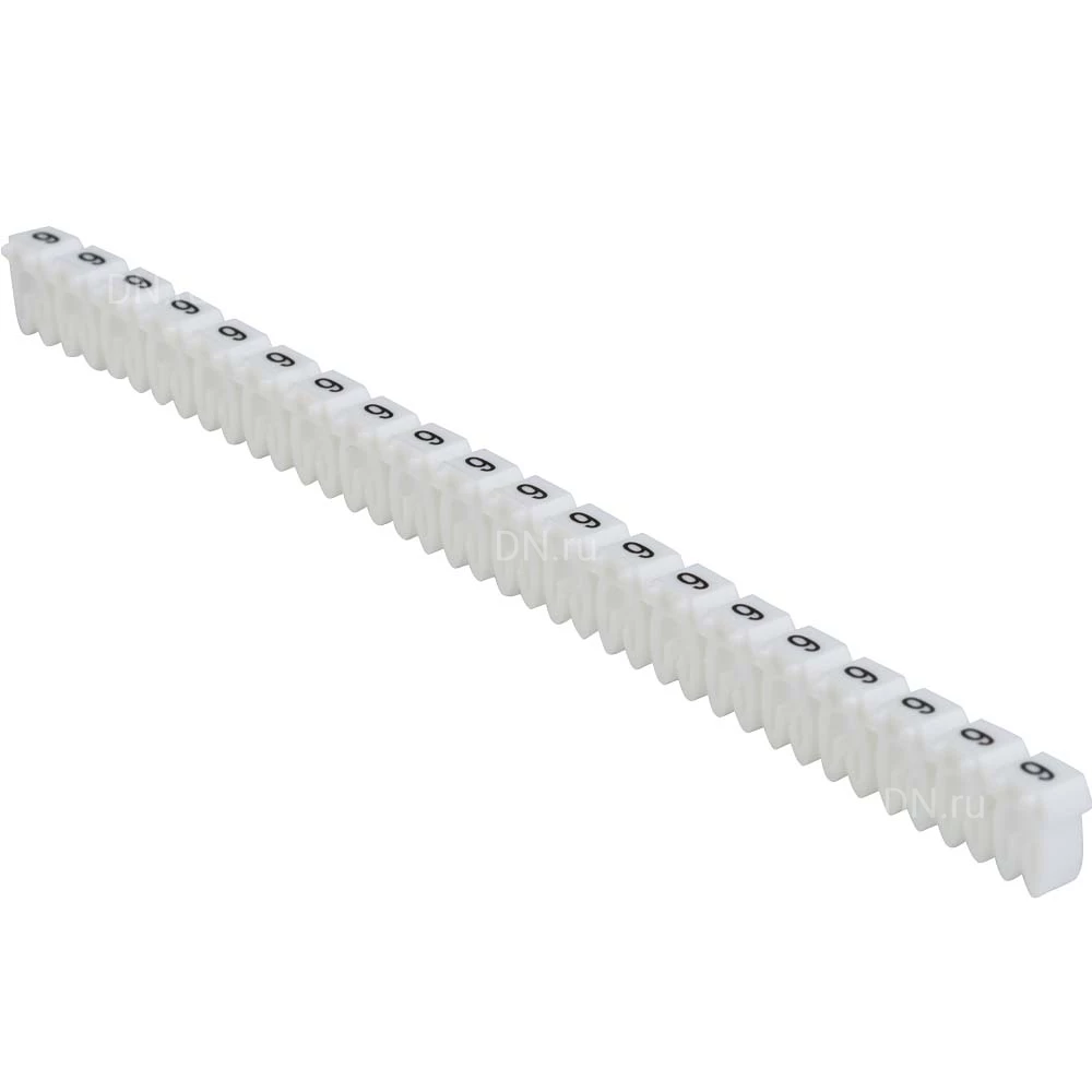 Маркер IEK открытого типа KE символ «9» для кабелей 4-6кв.мм, 1 упаковка (500шт), UMK-KE3-9