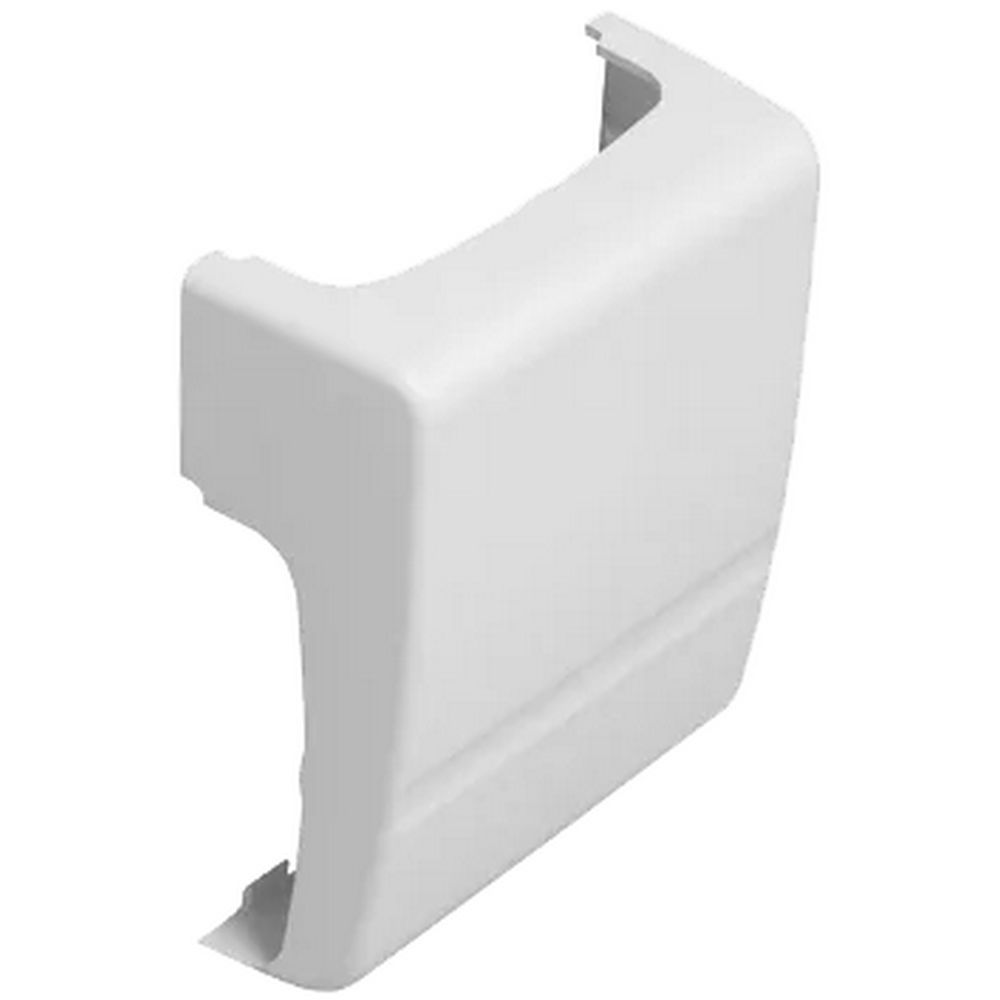 Угол Т-образный плинтусный IEK Элекор КМТП 20x80 мм для кабель-канала, корпус - пластик, цвет - белый