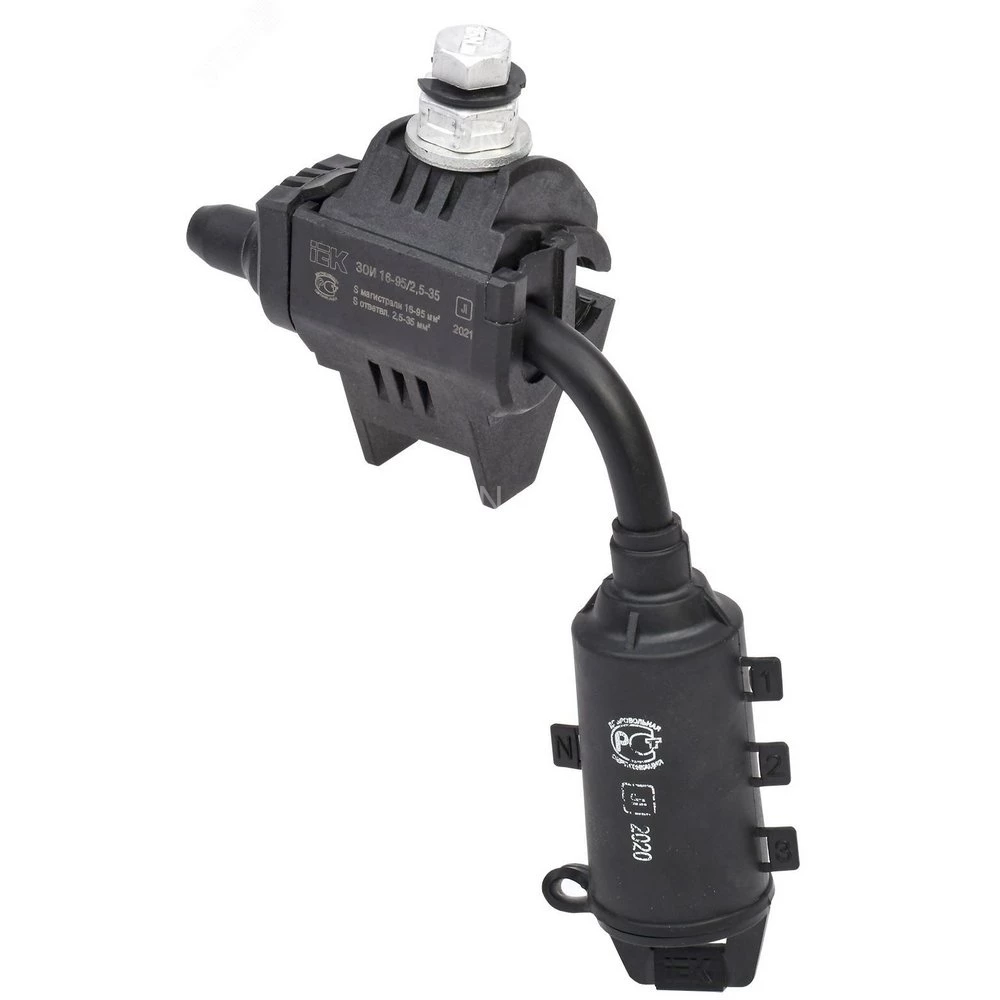 Комплект для наложения заземления IEK КНЗ-95 сечение - 16-95мм2 UZAG-11-D02-D35-19-S25