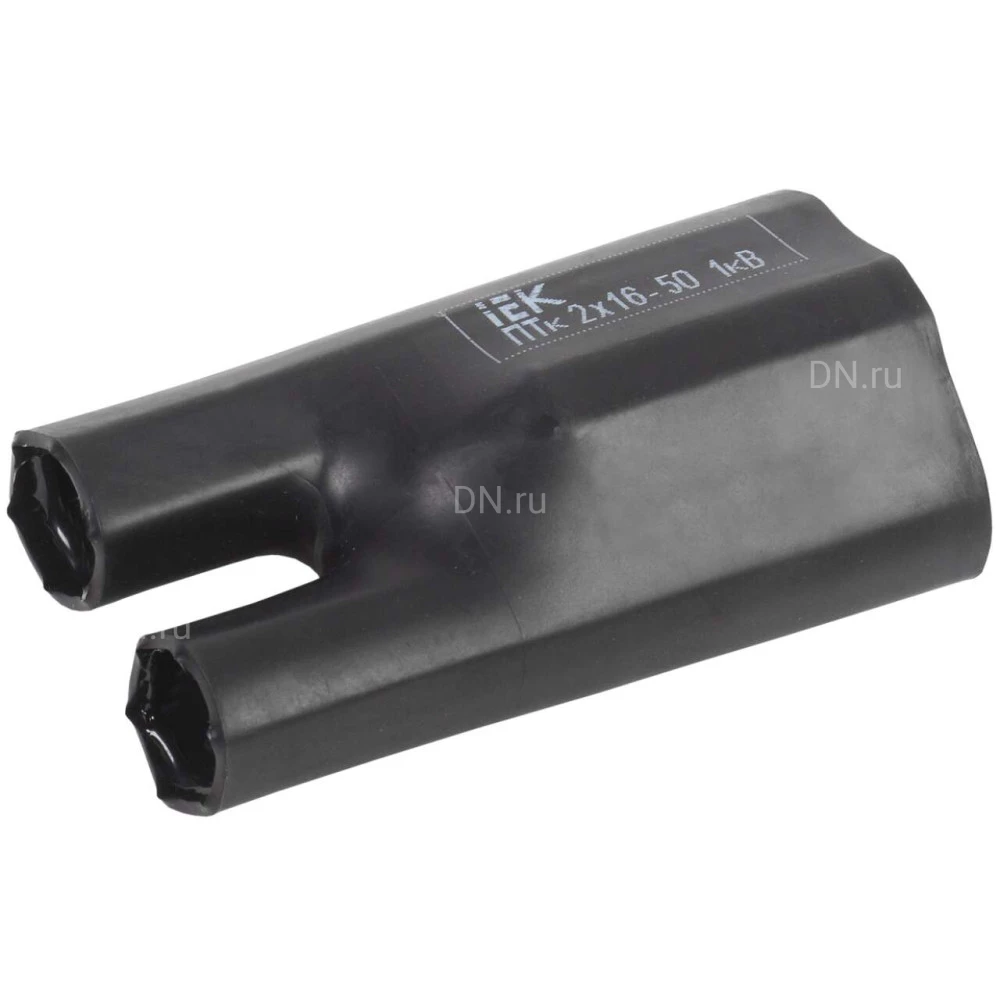 Перчатка термоусаживаемая IEK ПТк 2х25-120мм для четырехжильных кабелей сечением 25-120мм, 1кВ, длина после усадки 105мм UMS-CB2-4515-1806-1KV