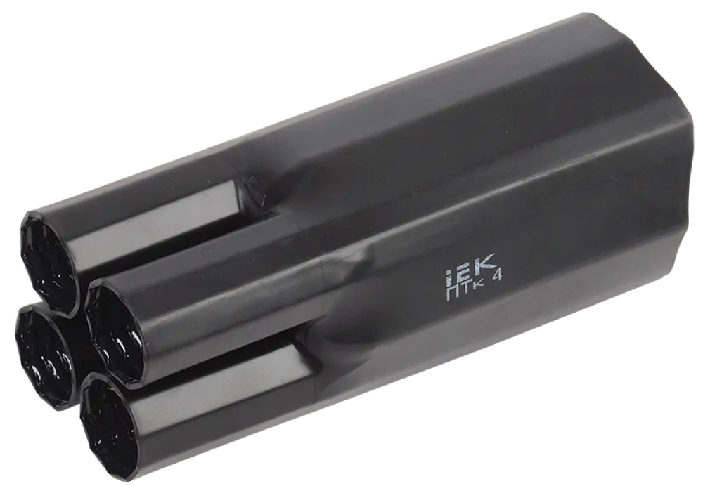 Перчатка термоусаживаемая IEK ПТк 16-50 мм для четырехжильных кабелей сечением 16-50 мм, длина после усадки 95 мм