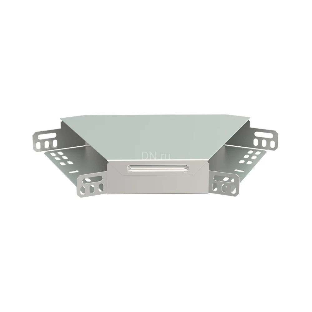 Повороты горизонтальные IEK ESCA CLP3P для кабельного лотка, корпус - сталь, цвет - светло-серый
