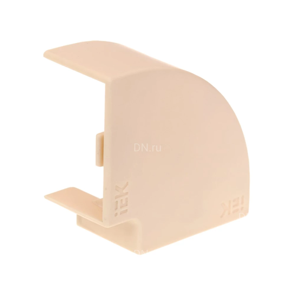 Поворот плоский IEK Элекор КМП 12х12 90гр для кабель-канала, корпус - пластик, комплект 4шт, цвет - сосна EL-KK10D-P-012-012-K34