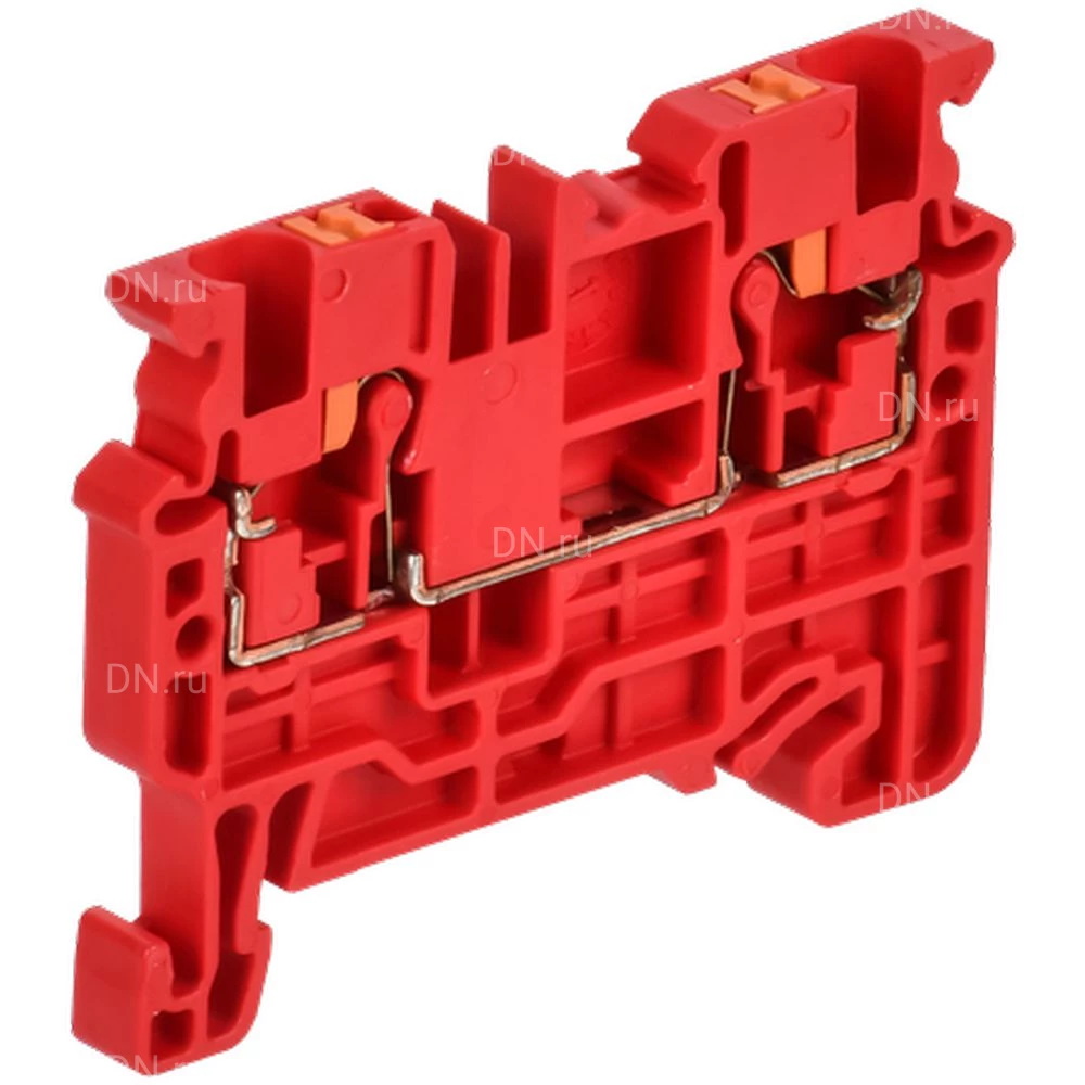 Колодка клеммная IEK ARMAFIX Push-In CP 2.5мм2, пружинная, диапазон сечений - 0.2-2.5мм2, цвет - красный AF-CT20-00-K04-002