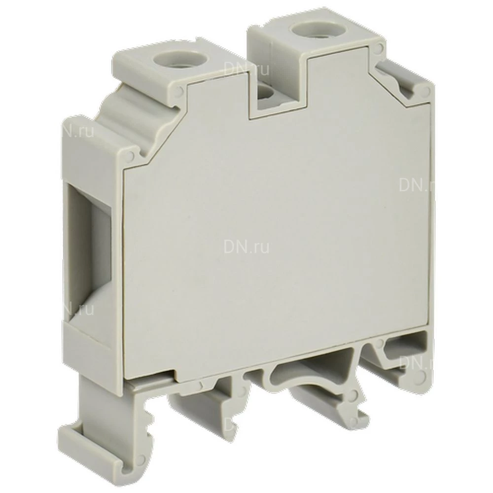 Колодка клеммная IEK ARMAFIX CTS 16мм2, винтовая, диапазон сечений - 0.2-16.0мм2, цвет - серый YCT10-00-K03-016