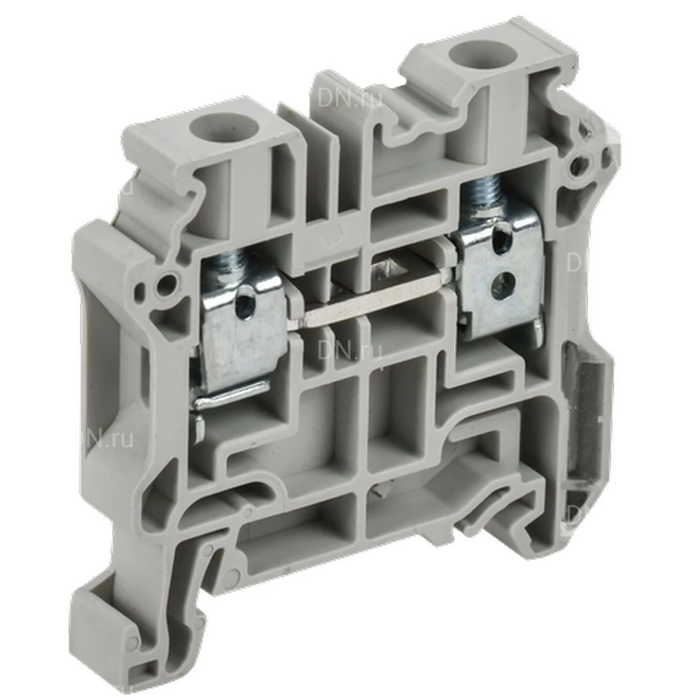 Колодка клеммная IEK ARMAFIX CY6 Ex, винтовая, взрывозащищенная, диапазон сечений - 0.2-6.0мм2, цвет - серый AF-CT30-00-K03-006-EX