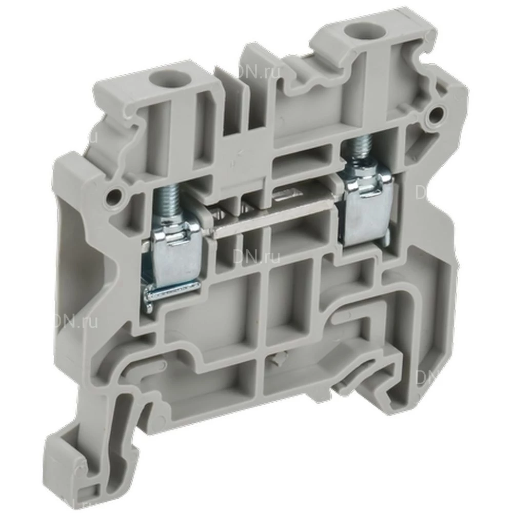 Колодка клеммная IEK ARMAFIX CY4 Ex, винтовая, взрывозащищенная, диапазон сечений - 0.2-4.0мм2, цвет - серый AF-CT30-00-K03-004-EX