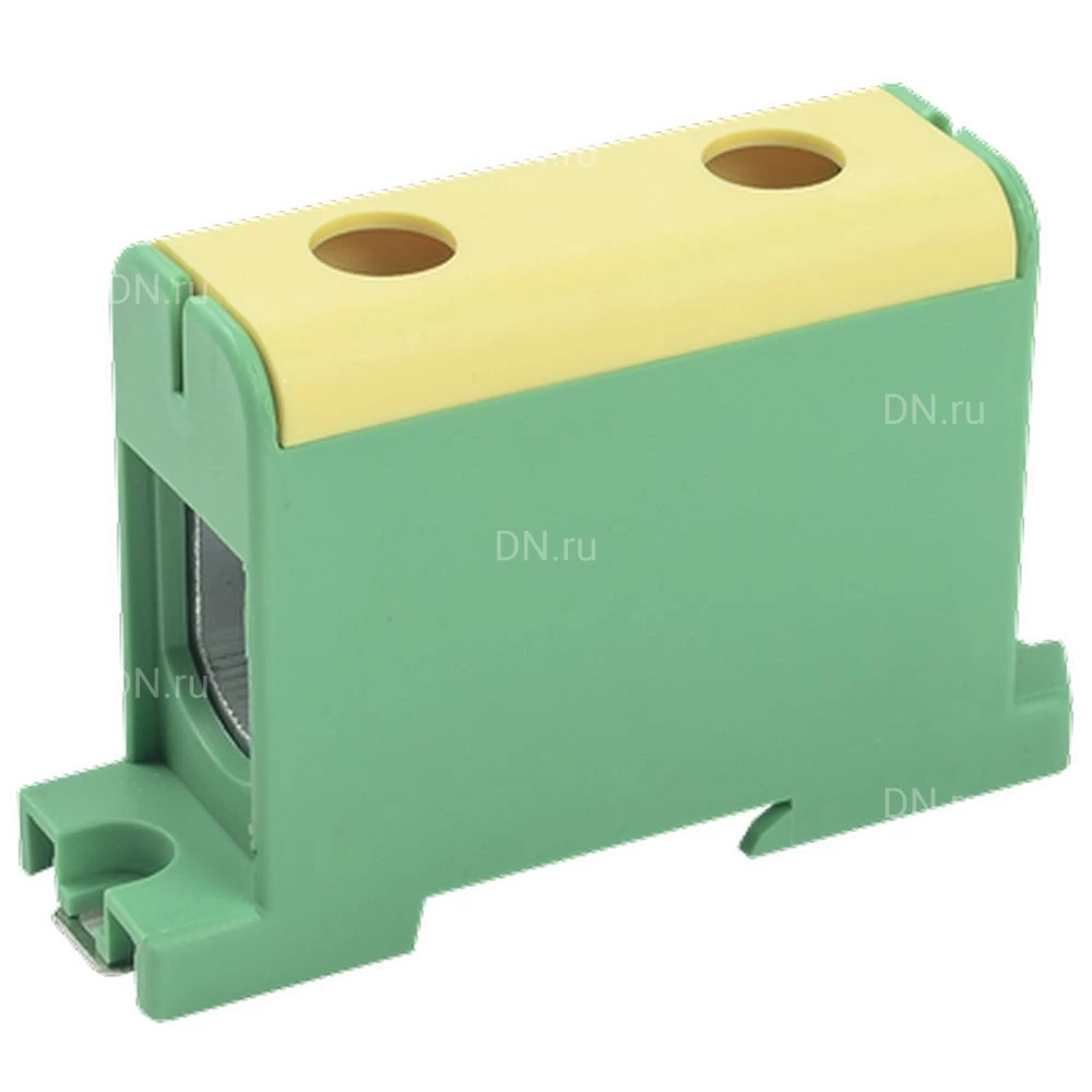 Клемма вводная IEK КВС PE 35-150мм2 силовая, диапазон сечений - 35-150мм2, цвет - желто-зеленый, упаковка - 5шт YZN22-150-K52