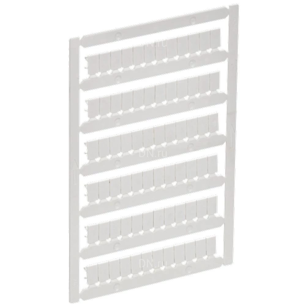 Маркер IEK ARMAFIX для CTS/CP/CX/CY 4мм2, без символов, цвет - белый AF-CT10D-M-004-00