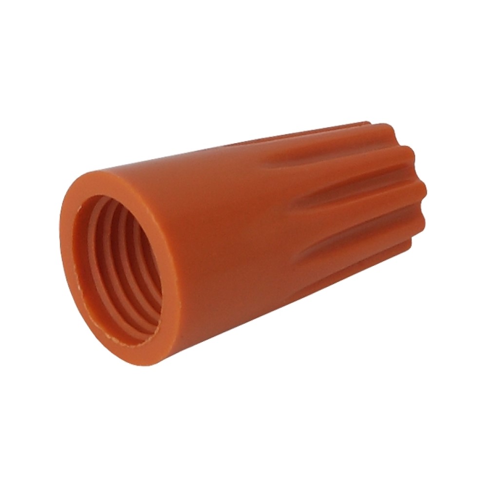 Зажим соединительный ЭРА SIZ-2.5-5.5, изолирующий, диапазон сечений 2.5-5.5 мм2, цвет оранжевый, 50 шт