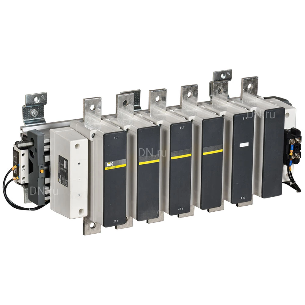 Контактор трехполюсный IEK КТИ-81000 номинальный ток - 1000А, номинальное напряжение - 230В KKT80-1000-230-10