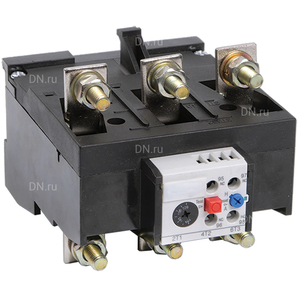 Реле электротепловое IEK РТИ-5376 габарит 5, номинальный ток - 150-180А, номинальное напряжение - 660В, климатическое исполнение - У3, IP20 DRT50-0150-0180