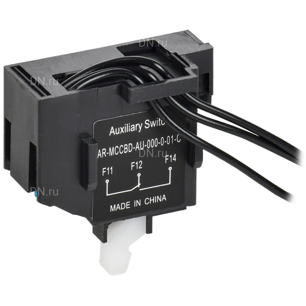 Контакт дополнительный IEK ARMAT 1NO1NC левый, типоразмер S, для автоматических выключателей ARMAT AR-MCCBD-AU-000-0-01-C