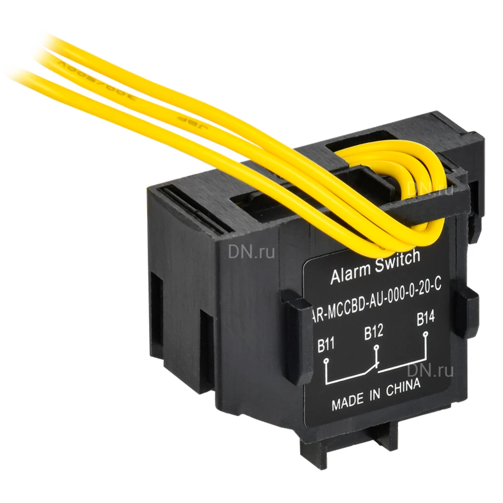 Контакт аварийный IEK ARMAT 1NO1NC левый, типоразмер S, для автоматических выключателей ARMAT AR-MCCBD-AU-000-0-20-C