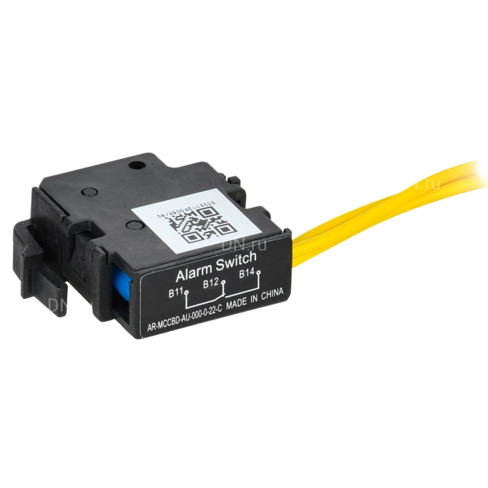 Контакт аварийный IEK ARMAT 1NO1NC правый, типоразмер A/D, для автоматических выключателей ARMAT AR-MCCBD-AU-000-0-22-C