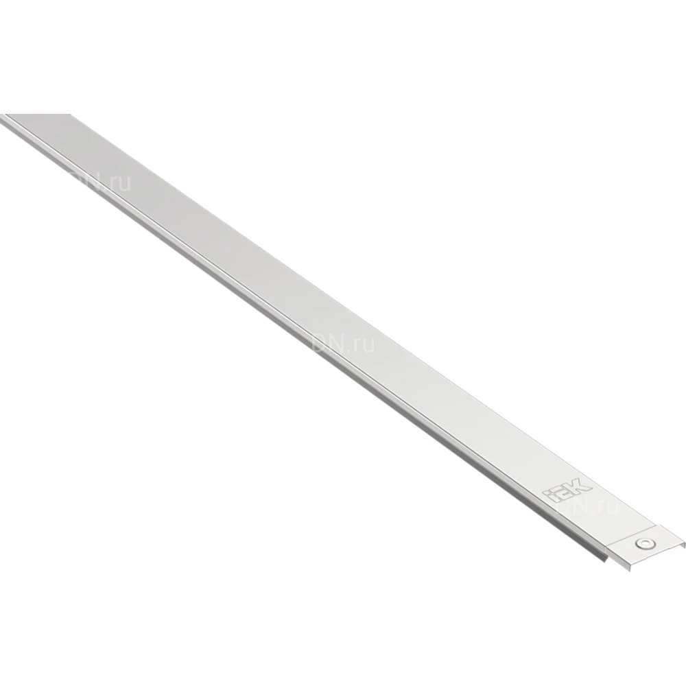 Крышка на лоток универсальная IEK CLP1K-050-100-3 основание 50мм, длина - 3000мм, толщина материала - 1.0мм, материал - оцинкованная сталь, на защелках, цвет - светло-серый (кратно 6м)