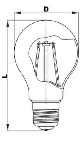Лампа светодиодная IEK LLF-A60 11 Вт, 230 В, цоколь - E27, световой поток - 1320 Лм, цветовая температура - 2700 К, цвет свечения - теплый, форма - шарообразная