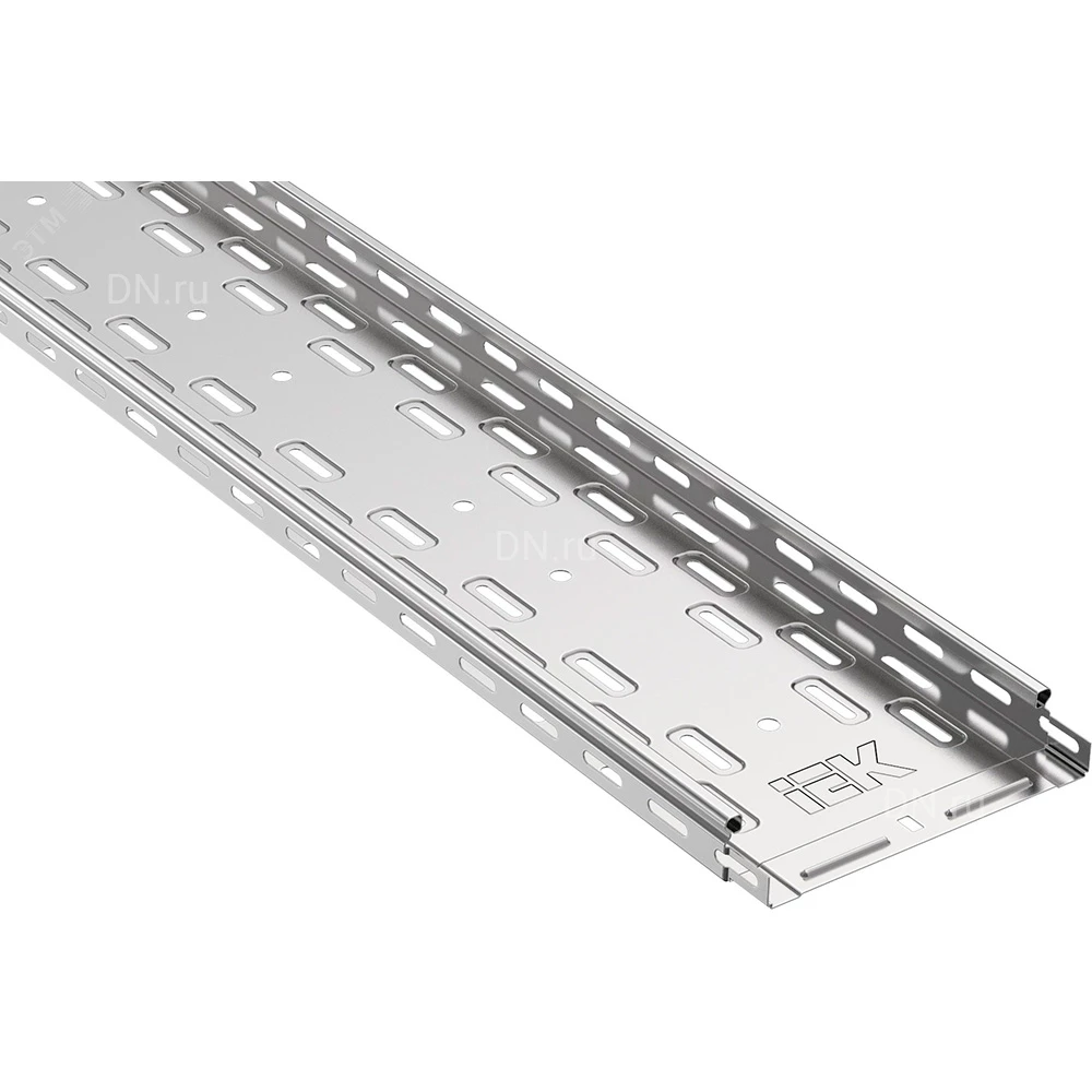 Лоток IEK ESCA CLP10-035-150-070-3 перфорированный, 35х150мм L=3000мм, материал корпуса - оцинкованная сталь толщиной 0.7мм (кратно 12м)