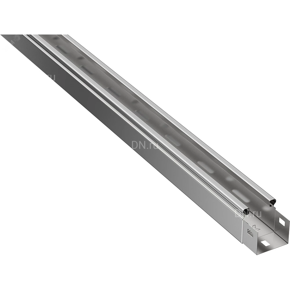 Лоток IEK ESCA 3 ES3-15-050-050-3-045 перфорированный, 50х50мм L=3000мм без боковой перфорации, материал корпуса - оцинкованная сталь толщиной 0.45мм (кратно 18м)