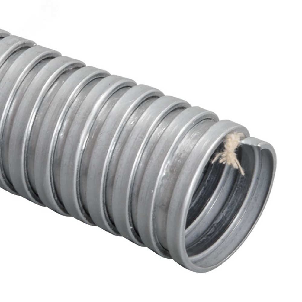 Металлорукав IEK Р3-ЦХ 12мм, количество в упаковке - 100м, изоляция - хлопчатобумажная, материал - оцинкованная сталь