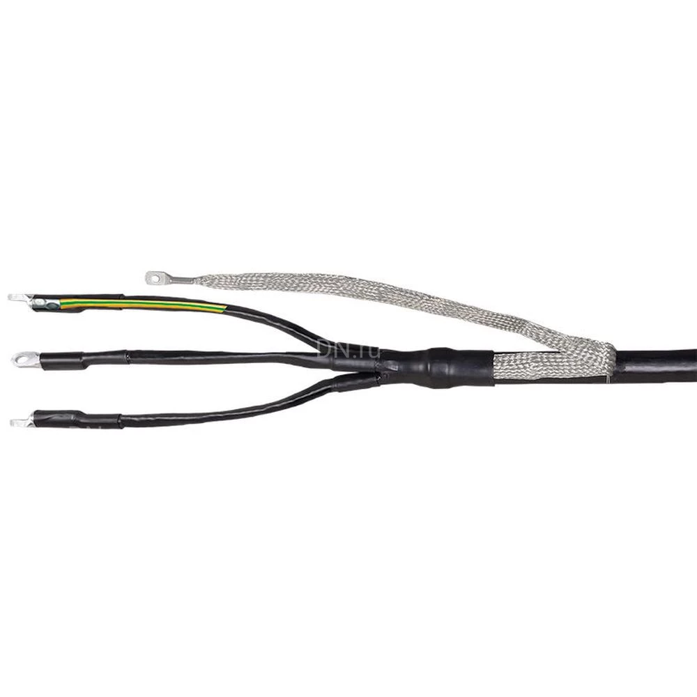 Муфта кабельная IEK ПКВ(Н)тпбэ 3х16/25 концевая, количество жил - 3, сечение жилы - 16-25мм2, напряжение - 1000В, с наконечниками, ППД, ПВХ/СПЭ изоляция UZM-XLBK1-NVN3-1625SZ