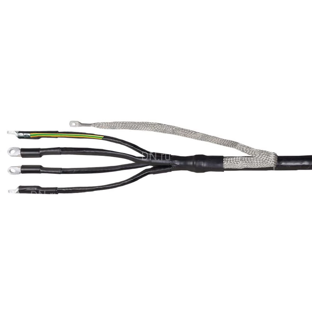 Муфта кабельная IEK ПКВ(Н)тпбэ 4х70/120 концевая, количество жил - 4, сечение жилы - 70-120мм2, напряжение - 1000В, без наконечников, ППД, ПВХ/СПЭ изоляция UZM-XLBK1-NVN4-70120XZ