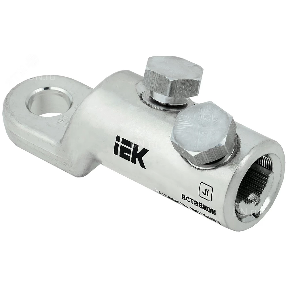 Наконечник болтовой луженый IEK НБЛ 70-240-16/2, сечение проводника - 70-240мм2, диаметр отверстия - 17мм UNB11-070-240-02-35