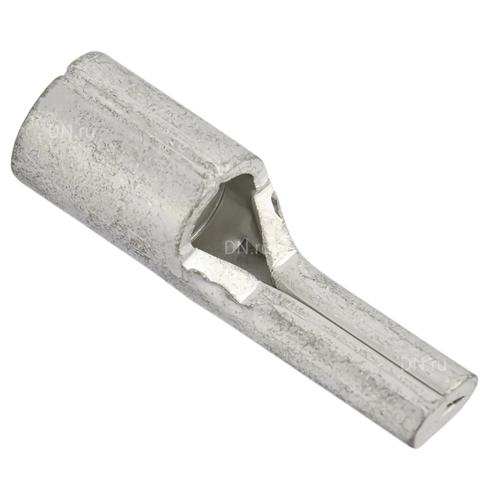 Наконечник штифтовый плоский IEK НШП 50-20 без изоляции, диапазон сечений - 50мм2, максимальный ток - 230А UNN10-50-20-001