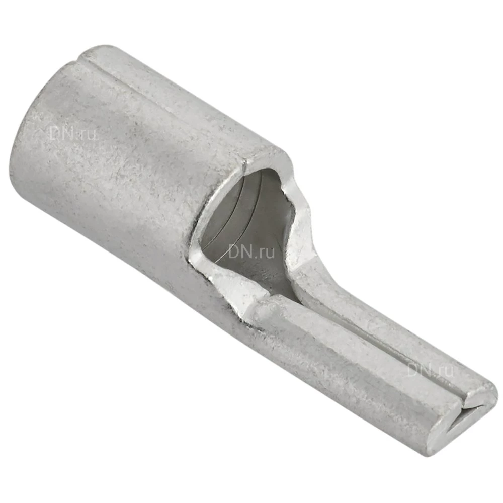 Наконечник штифтовый плоский IEK НШП 95-25 без изоляции, диапазон сечений - 95мм2, максимальный ток - 310А UNN10-95-25-001