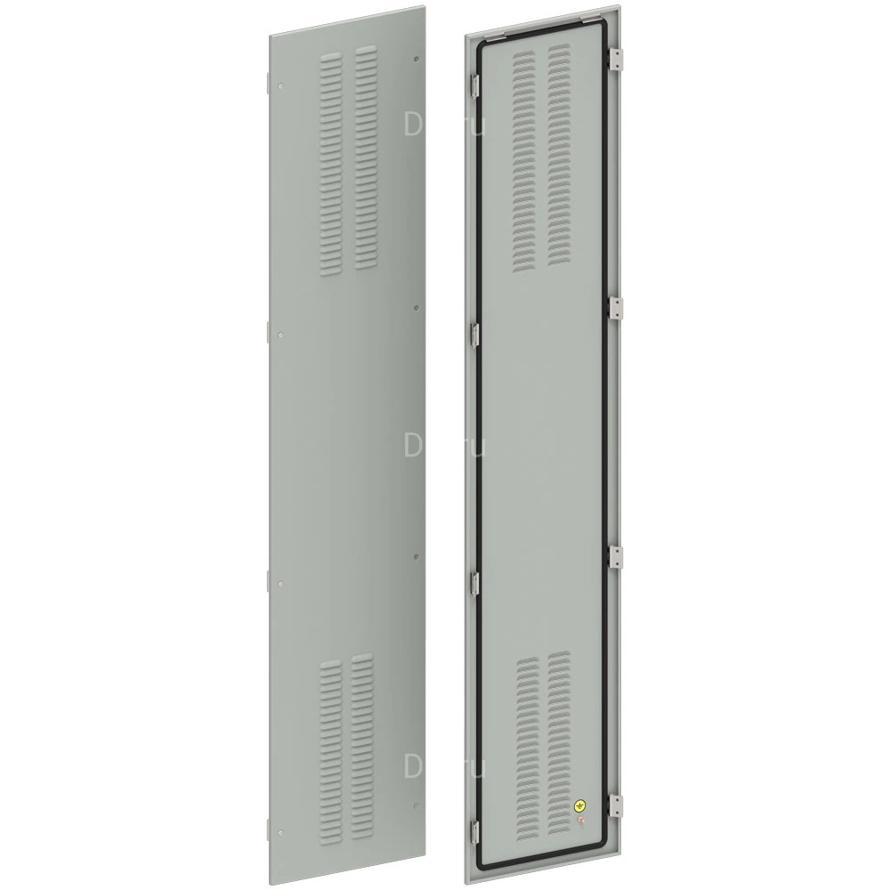 Панель задняя IEK FORMAT PRO вентилируемая, стальная, 2000х400мм FO-00-PBV-200-040