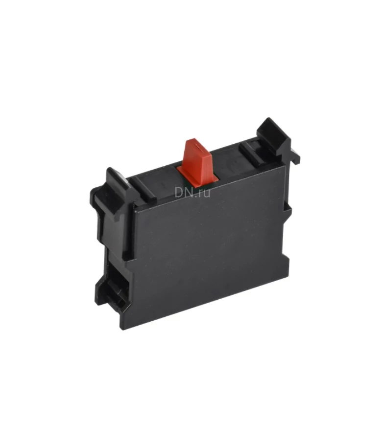 Контакт дополнительный IEK MASTER MI-DK60-2 для светосигнальной арматуры 1NC, красный