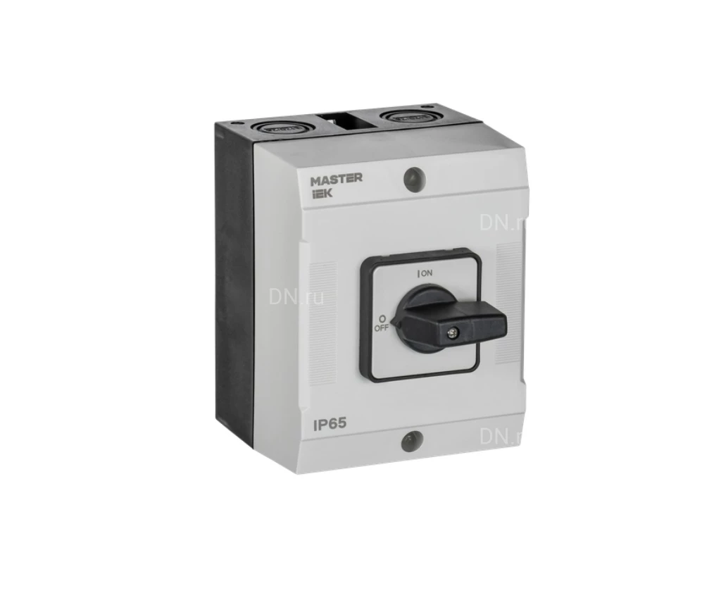 Переключатели кулачковые в боксе IEK MASTER MI-CS20 25А напряжение питания 690B, степень защиты IP65
