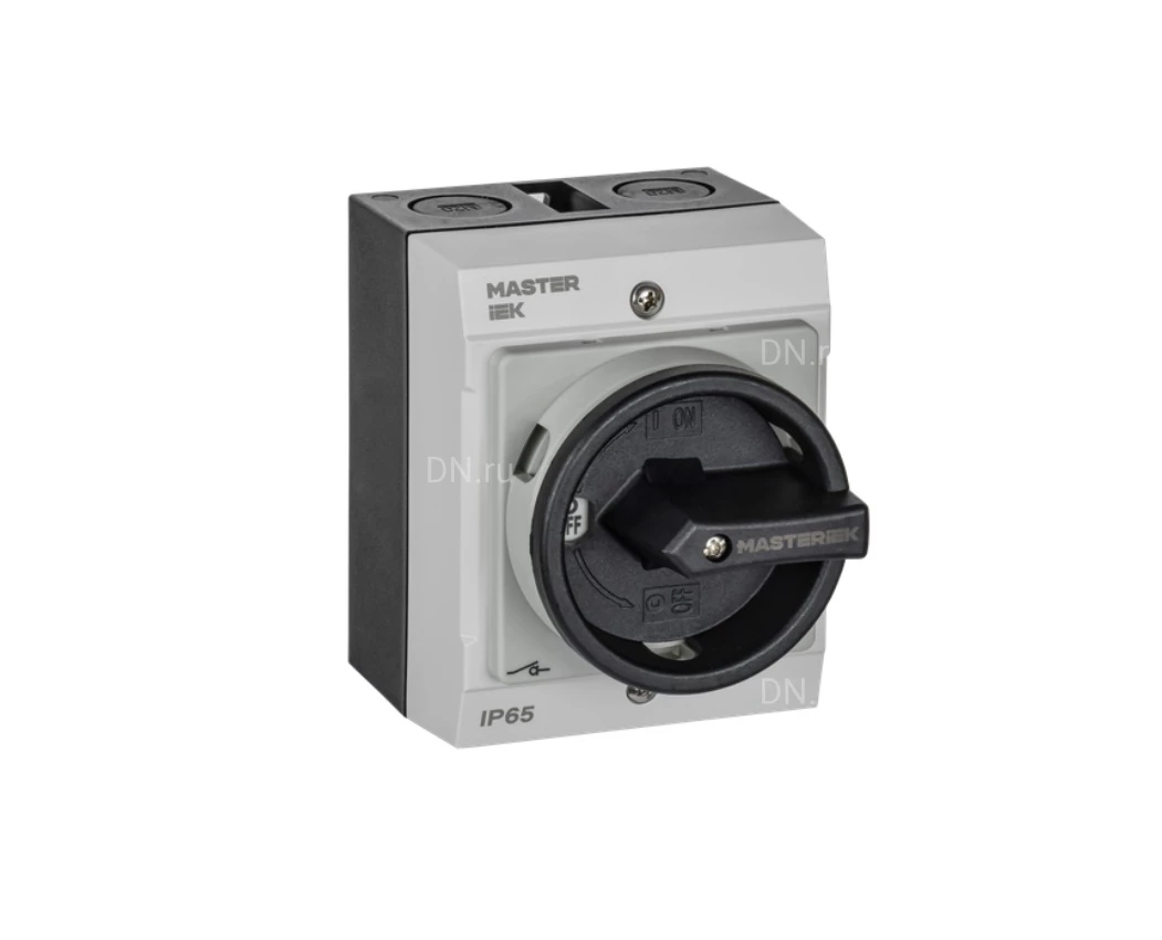 Переключатели кулачковые в боксе IEK MASTER MI-CS21 10А напряжение питания 690B, степень защиты IP65