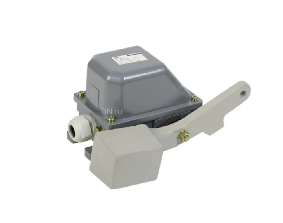 Выключатель концевой IEK КУ-703 У1 элемент управления — рычаг с грузом, напряжение питания 10А, степень защиты IP44