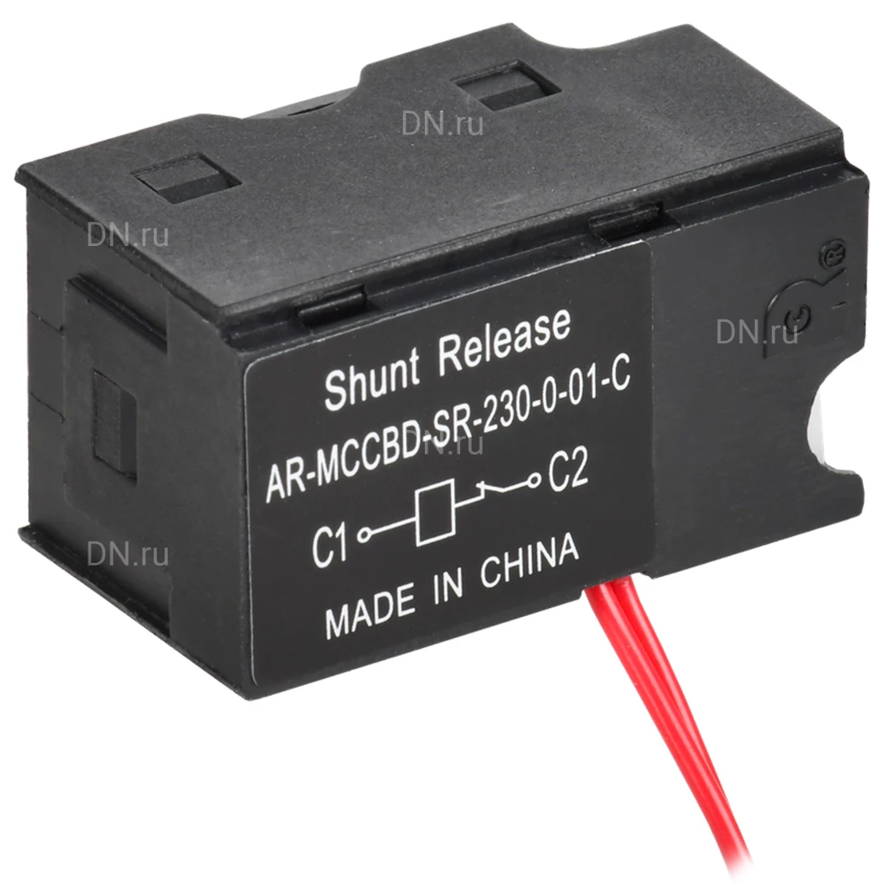 Расцепитель независимый IEK ARMAT 230В AC левый, типоразмер S, для автоматических выключателей ARMAT AR-MCCBD-SR-230-0-01-C