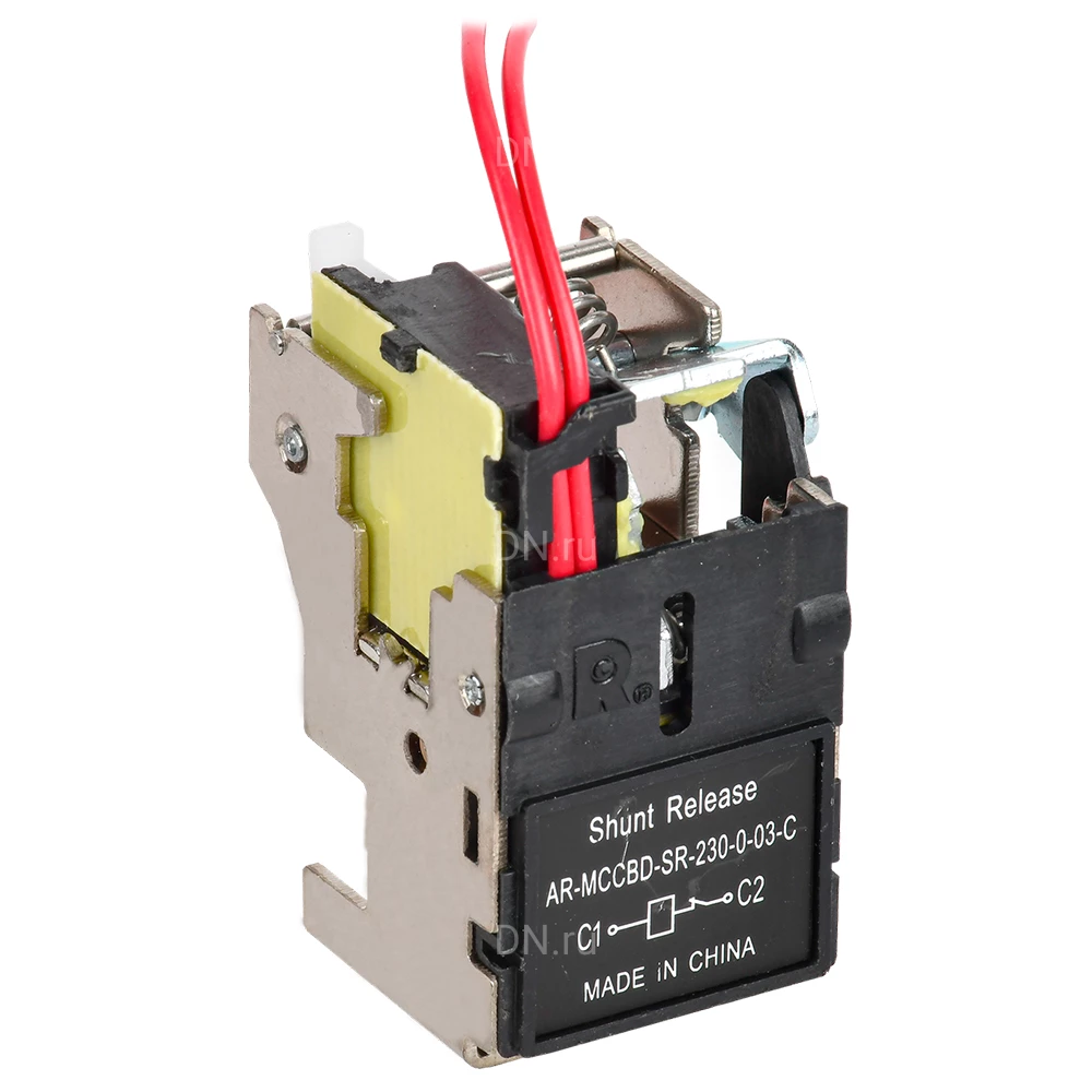 Расцепитель независимый IEK ARMAT 230В AC левый, типоразмер A/D, для автоматических выключателей ARMAT AR-MCCBD-SR-230-0-03-C