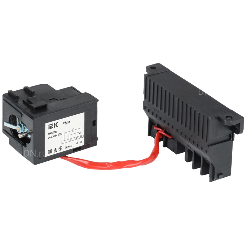 Расцепитель минимального напряжения IEK РМм-630/800 (РМм-40) типоразмер 630/800, для автоматических выключателей ВА88-40 MASTER SVA70D-RM-02